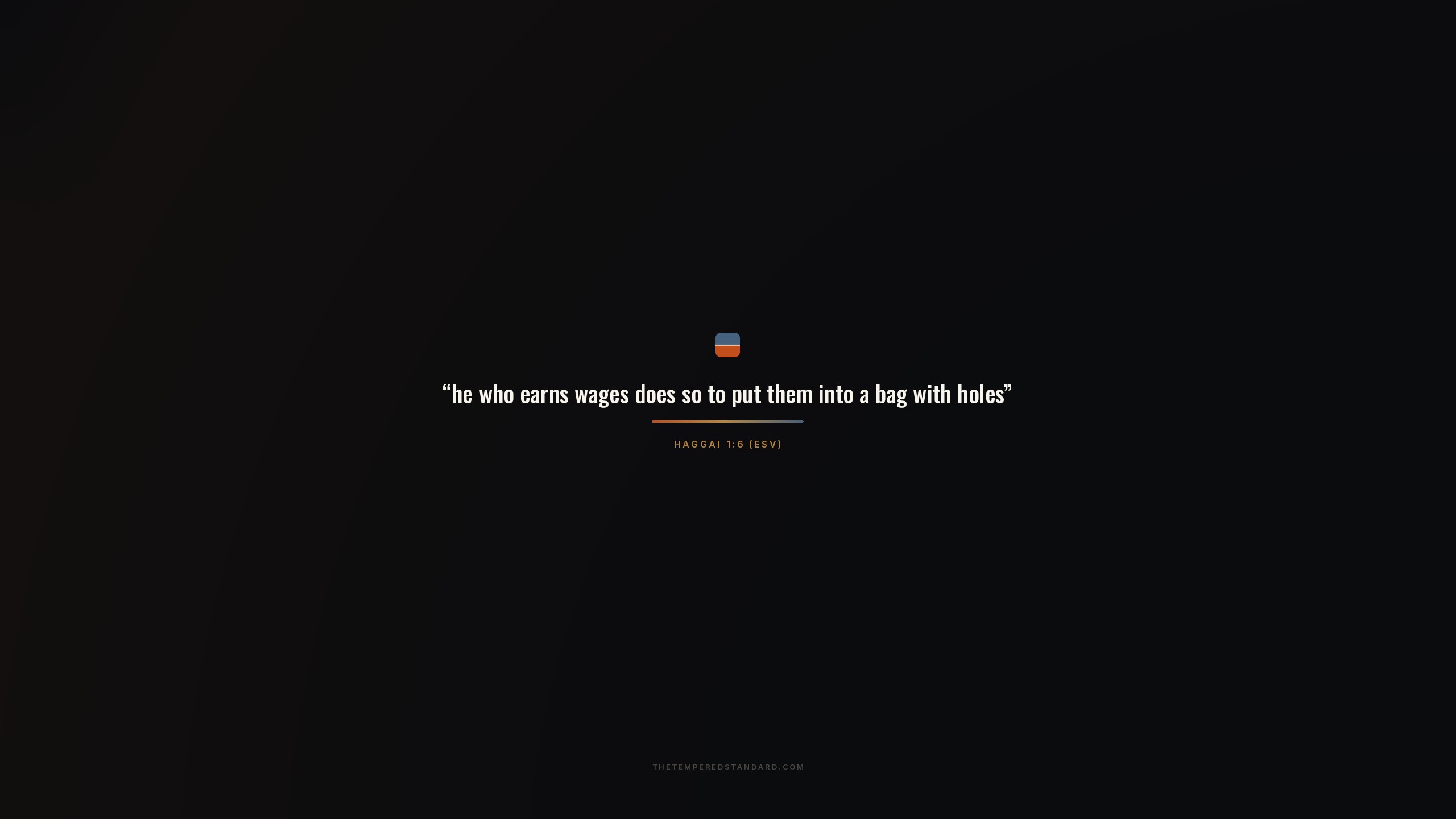 Haggai 1:6 wallpaper